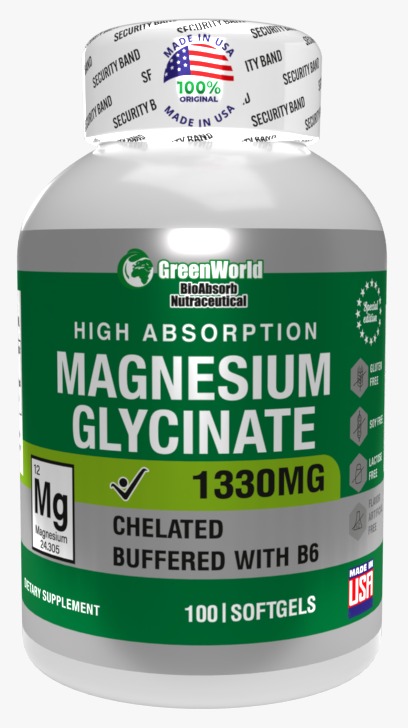 Glicinato De Magnesio X 100 Softgels